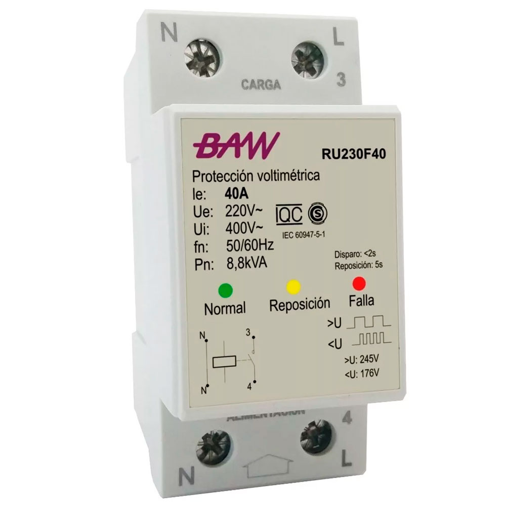 PROTECTOR DE TENSION BAW 40A