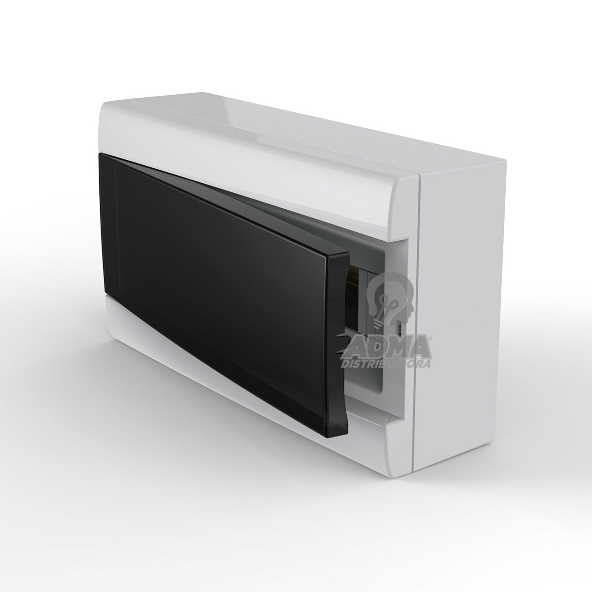 CAJA DE SOBREPONER P/ 16 MÓD. DIN PTA FUME GENROD