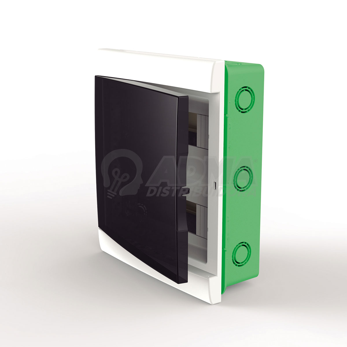 CAJA DE EMBUTIR P/ 24 MÓD. DIN PTA FUME GENROD