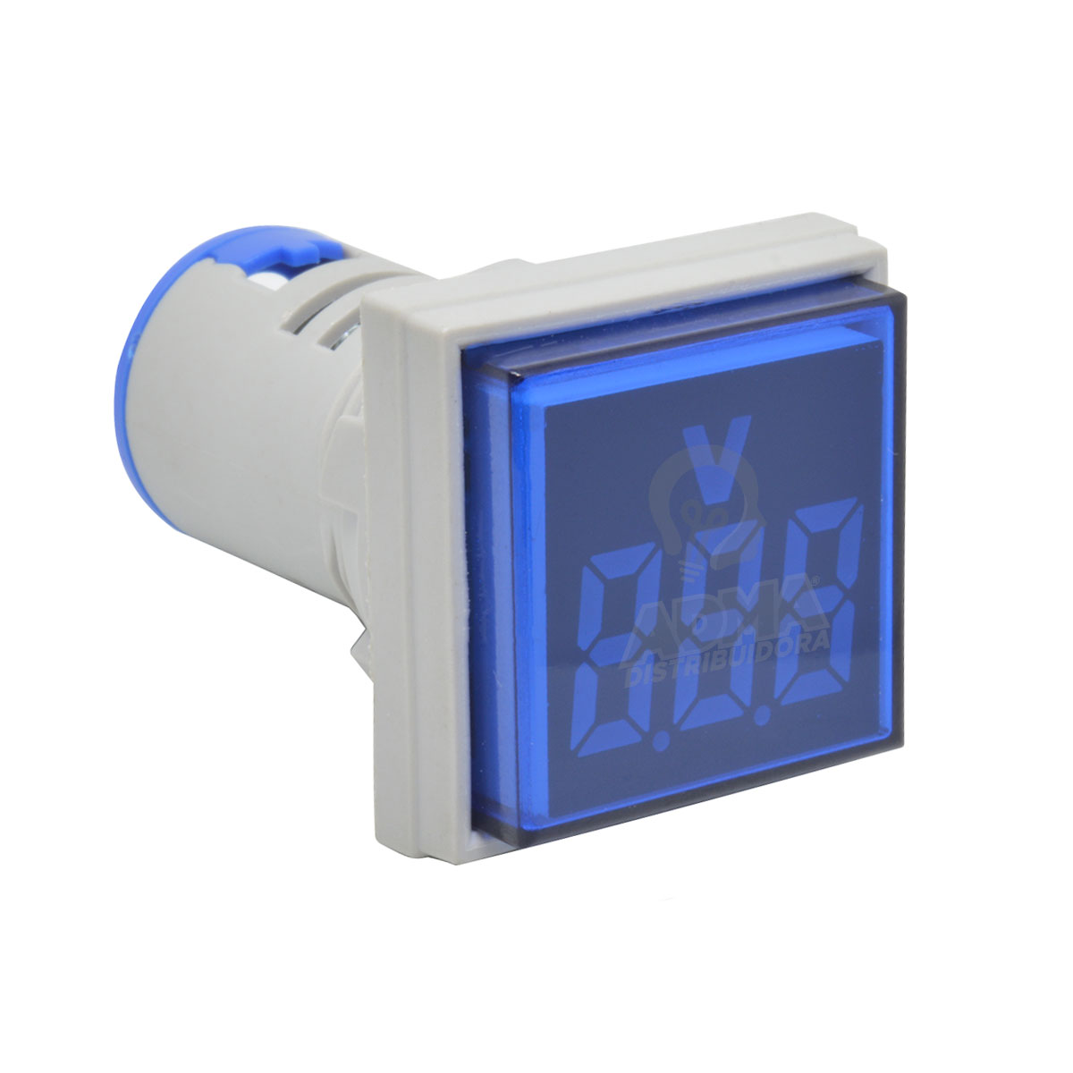 MINI VOLTIMETRO DIG 30X30 5-30VCC AZUL