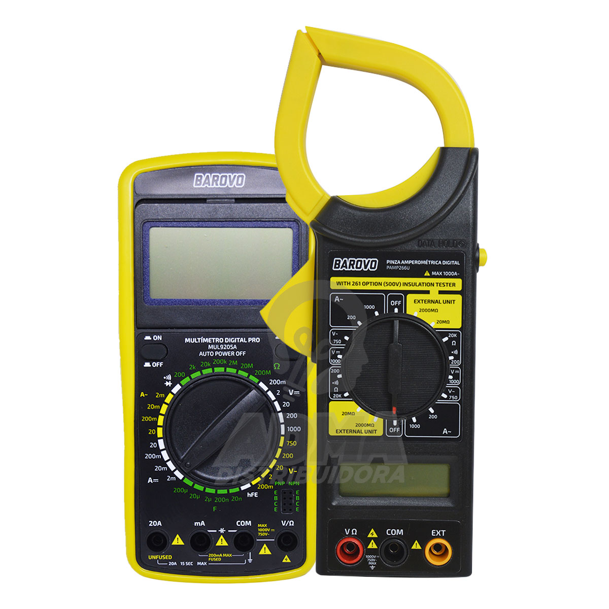 TESTER DIGITAL PROFESIONAL + PINZA AMPEROMETRICA 1000AMP T266