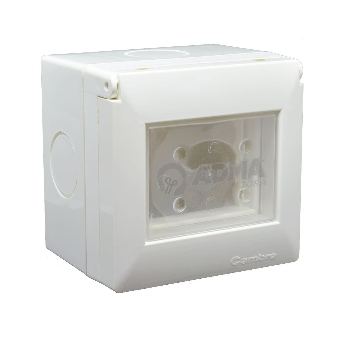 CAJA EXTERIOR 2 MODULOS IP55 CAMBRE SOBREPONER