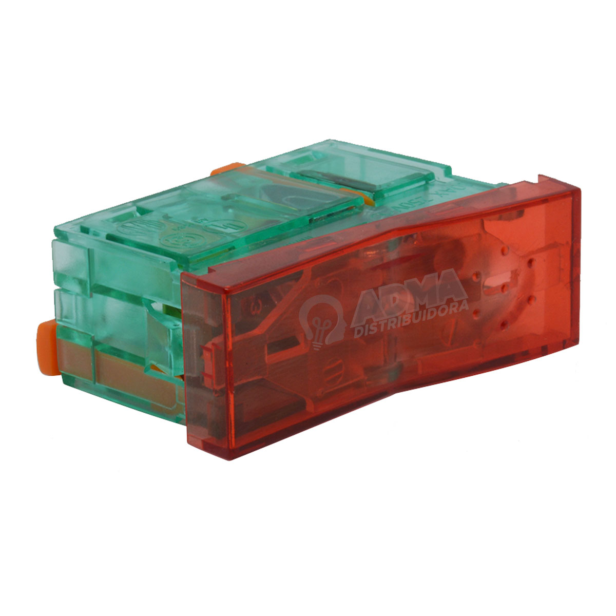 MODULO PULSADOR CAMBRE SIGLO XXII ROJO TRASLUCIDO APTO NEON