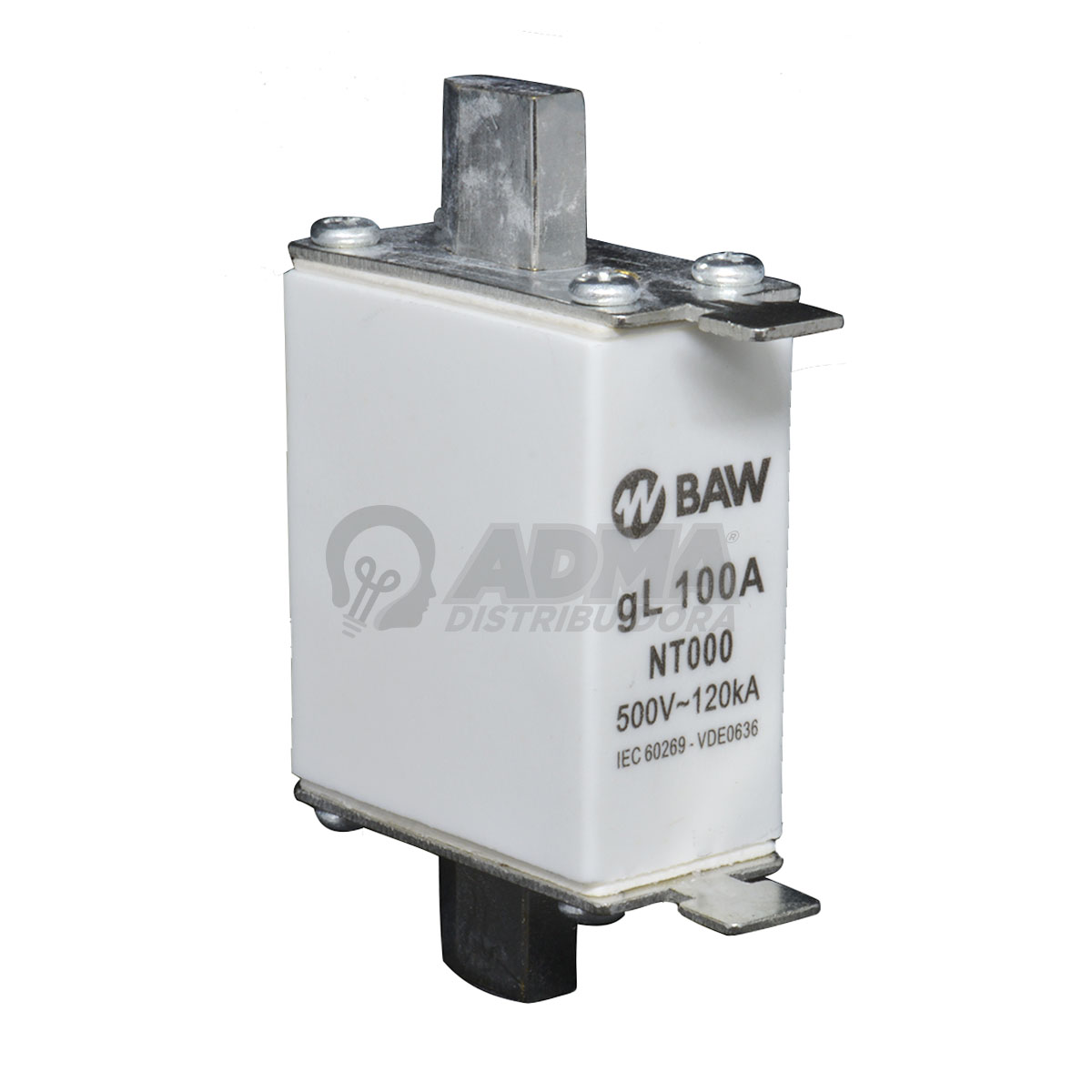 FUSIBLE ACR NH000 IN=100A GL. ICC 120KA BAW