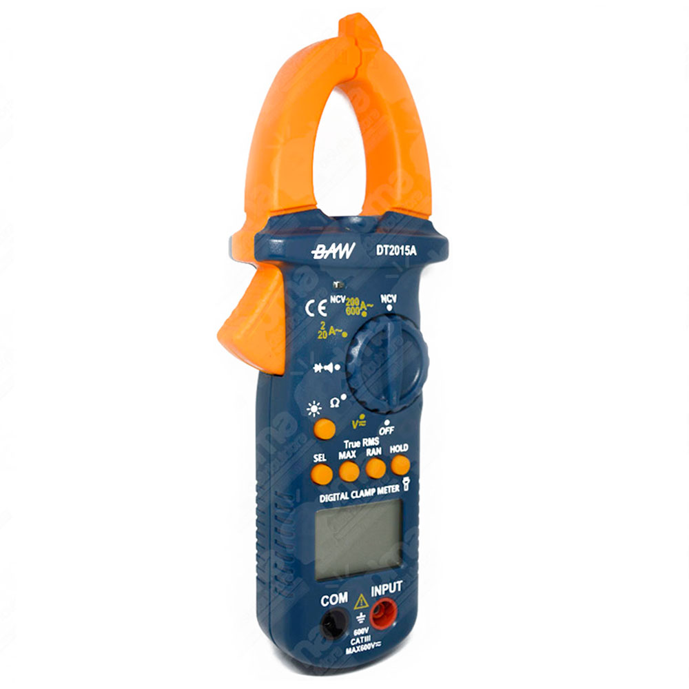 PINZA VOLTAMPEROMÉTRICA TRMS 600ACA C/TEMP