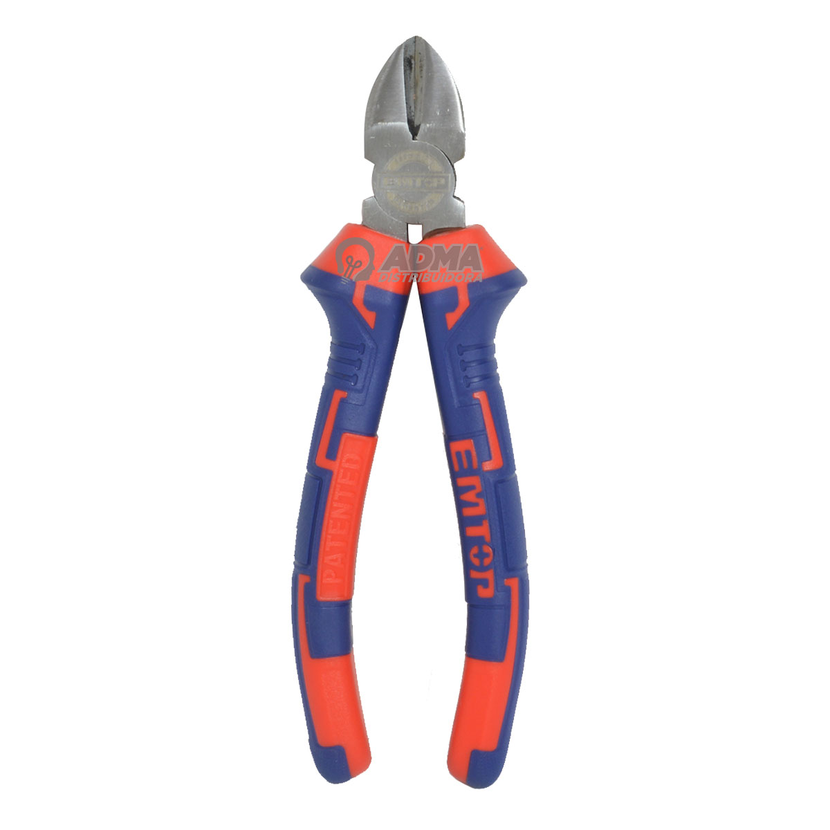 ALICATE CORTE OBLICUO 180MM MANGO GRIP EMTOP
