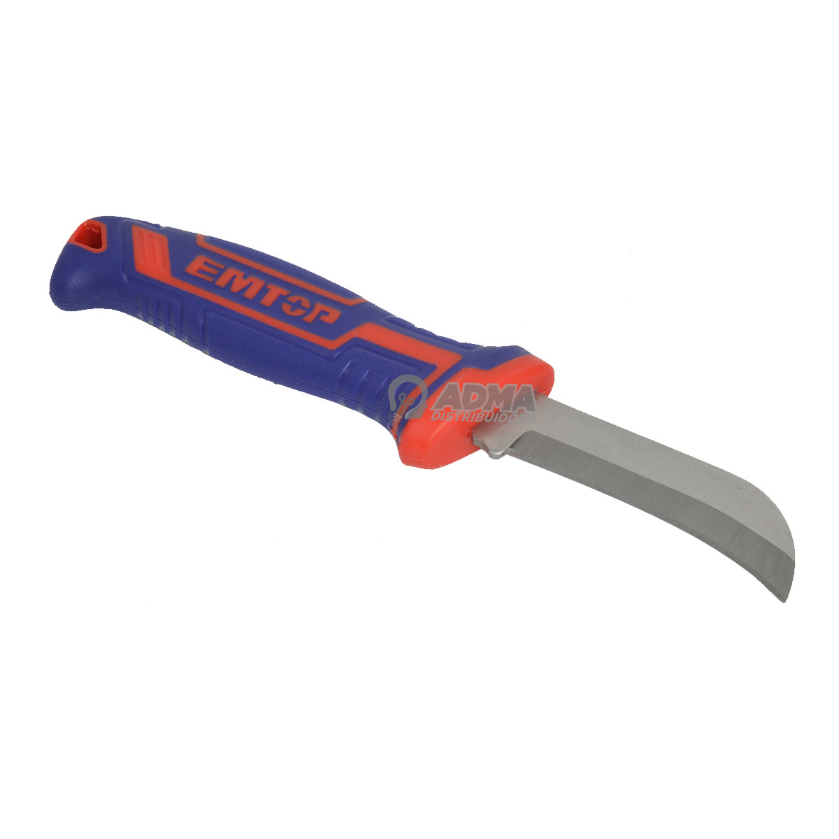 NAVAJA PELACABLE CURVO ACERO INOXIDABLE EMTOP