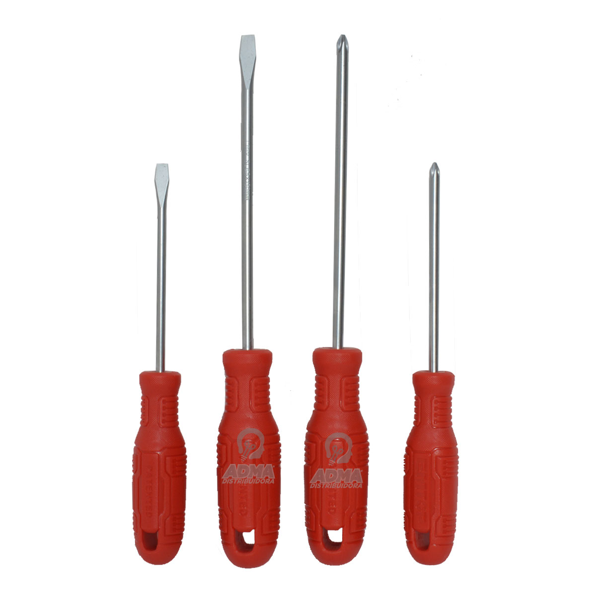 SET 4 DESTORNILLADORES PL – PH 100MM 150MM EMTOP