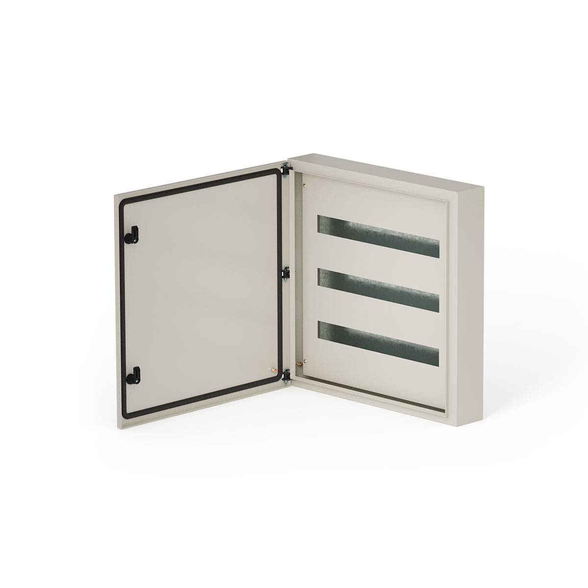 GABINETE ESTANCO 450X600x100 18-24 BIPOLAR C/CONTRAFRENTE CALADO DIN GENROD