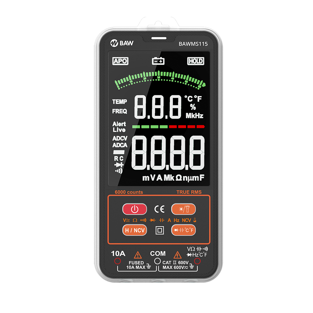 MULTIMETRO SMART TRUE RMS 600V-10A