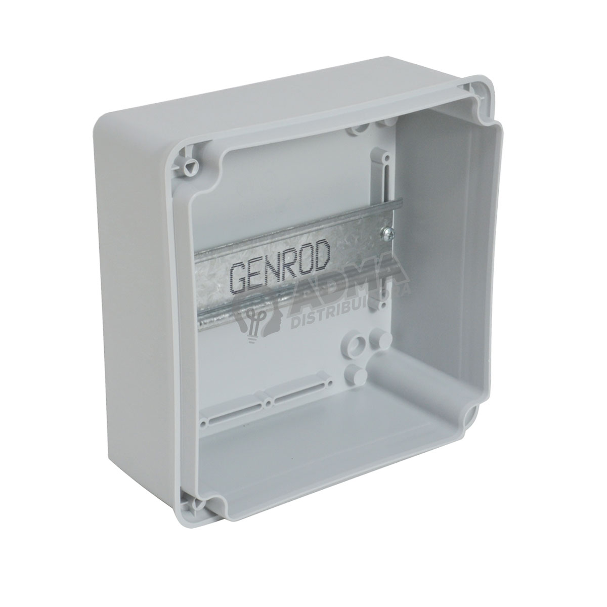 CAJA ESTANCO CON RIEL DIN IP65 115X115X110 GENROD