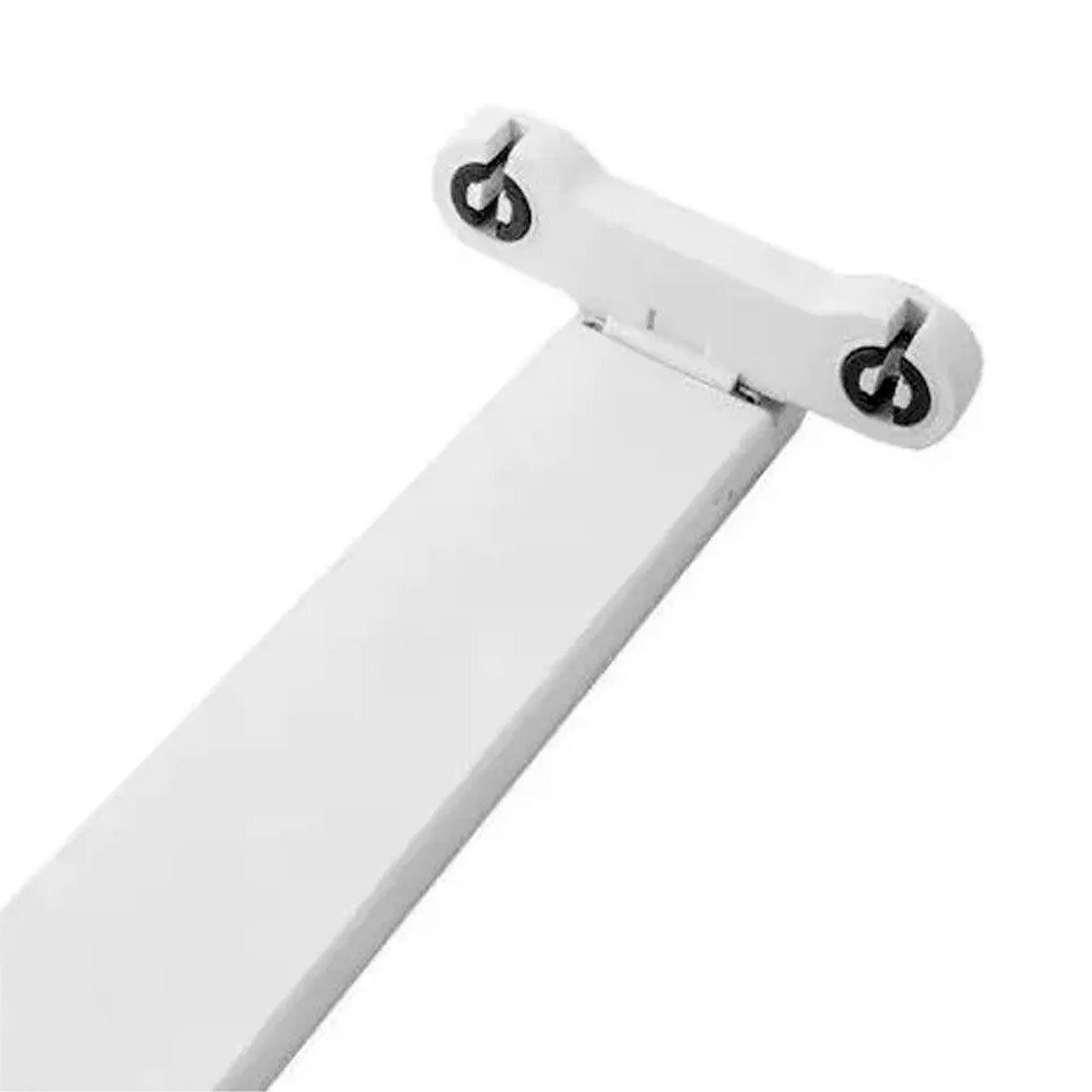 LISTON DOBLE PARA TUBO LED 120 CM 1 PUNTA