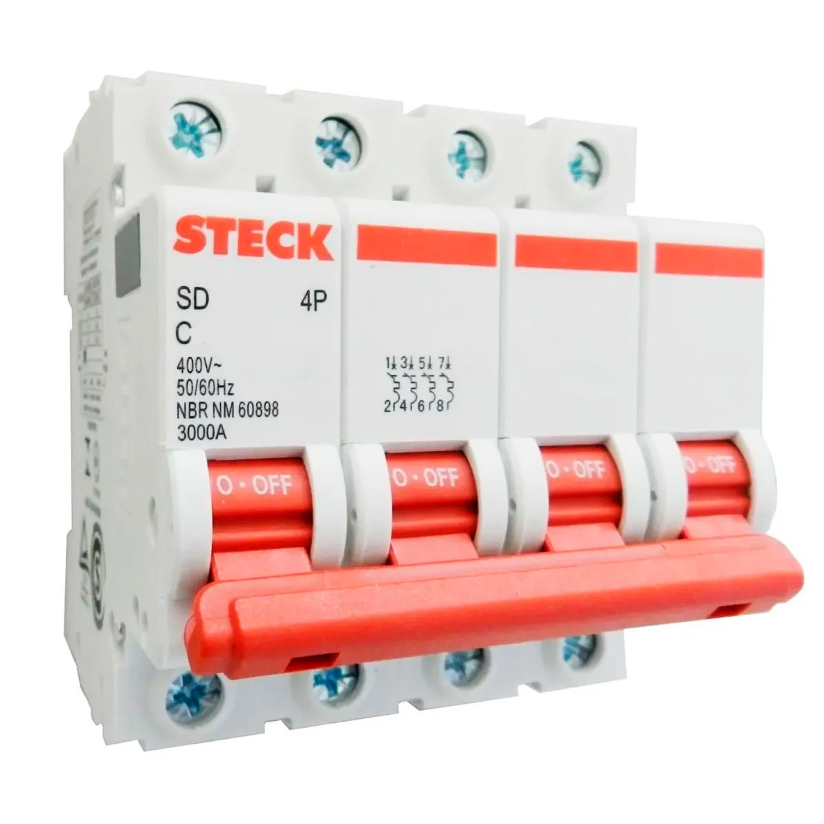 TERMICA TETRAPOLAR 40A 3KA STECK