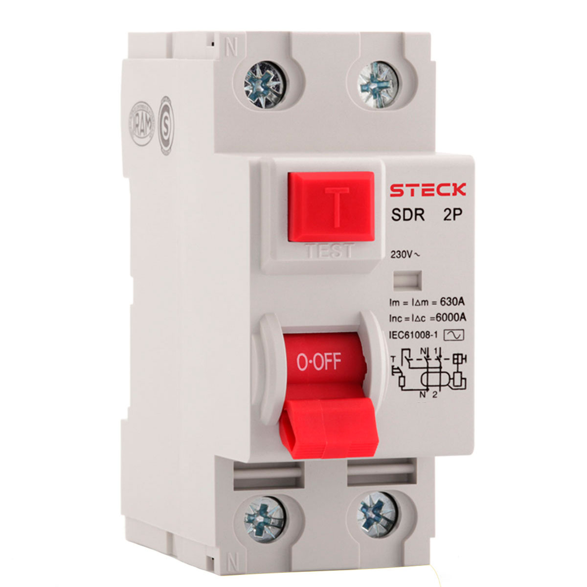 INTERRUPTOR DIFERENCIAL BIPOLAR 40A 30MA STECK