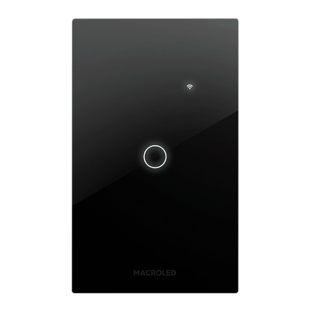 TECLA SMART MACROLED NEGRO 1 CANAL