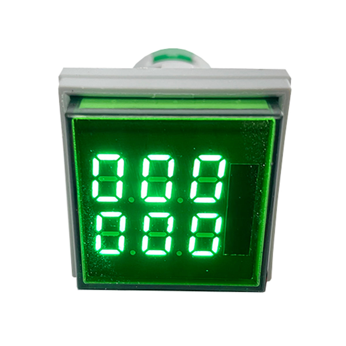MINI CONTADOR OPERACIONES 999999 DIGITOS PILOTO 30X30 22MM VERDE