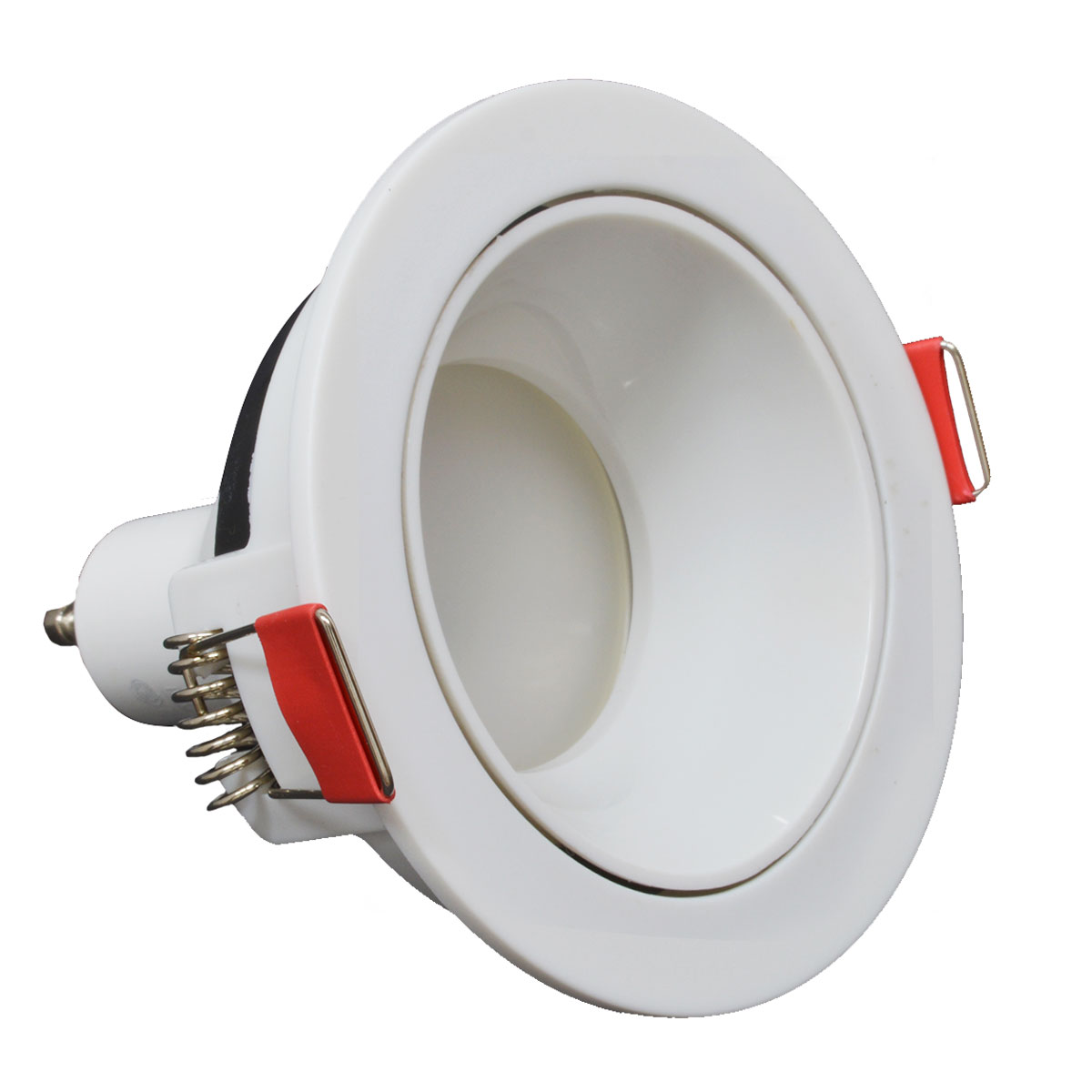 SPOT P/DICROICA DE EMBUTIR MOVIL BLANCO-BLANCO MACROLED + DICROICA NEUTRA 7W