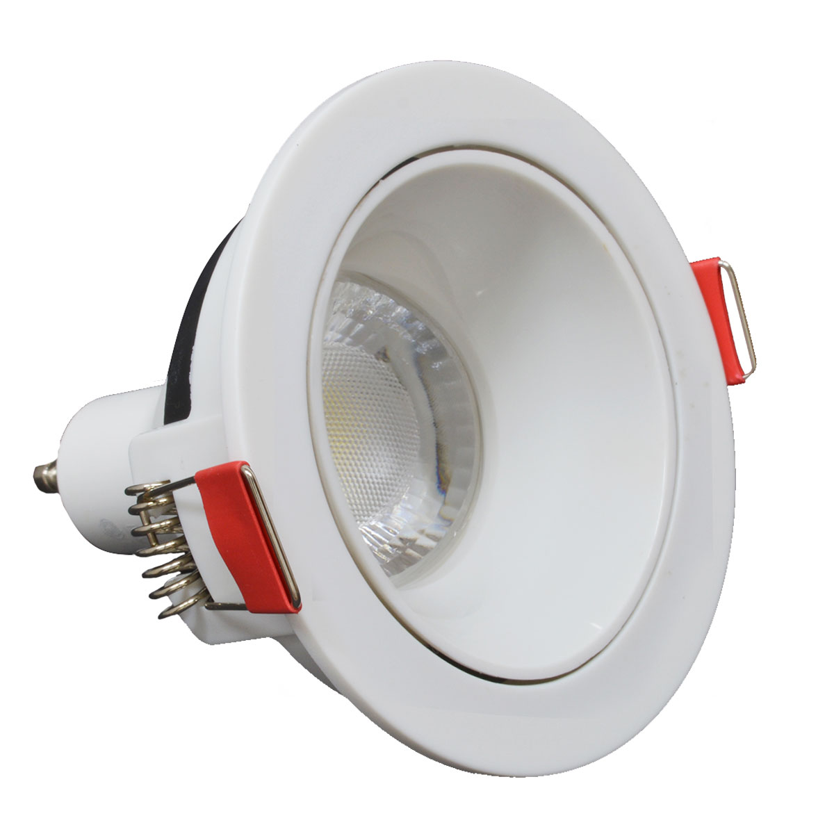 SPOT P/DICROICA DE EMBUTIR MOVIL BLANCO-BLANCO MACROLED + DICROICA FRIA 9W