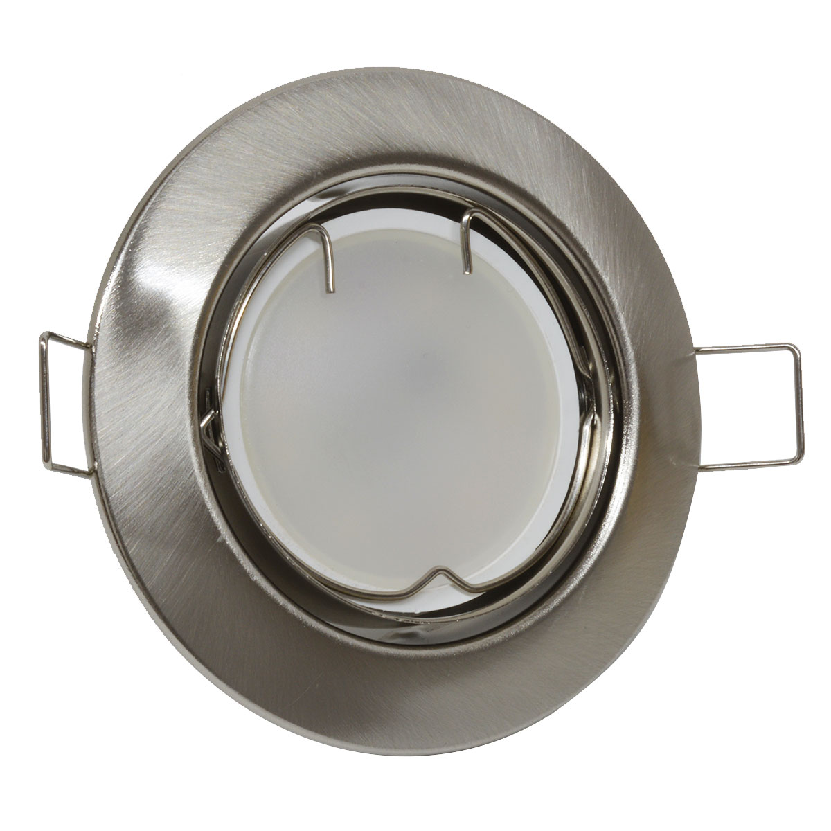 SPOT DE EMBUTIR DICROICA METAL PLATIL MACROLED + DICROICA FRIA 7W