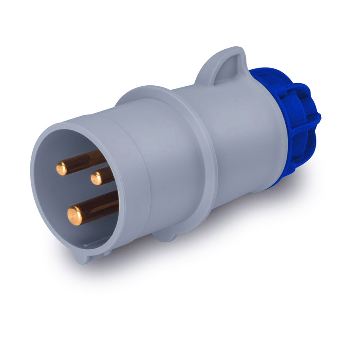 FICHA INDUSTRIAL MACHO 2P+T 32A SCAME XENIA 220V IP44
