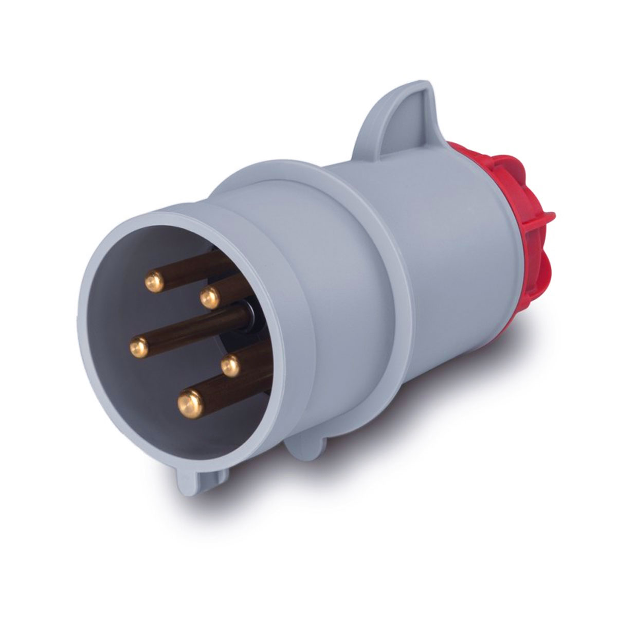 FICHA INDUSTRIAL MACHO 3P+N+T 32A SCAME XENIA 380V IP44