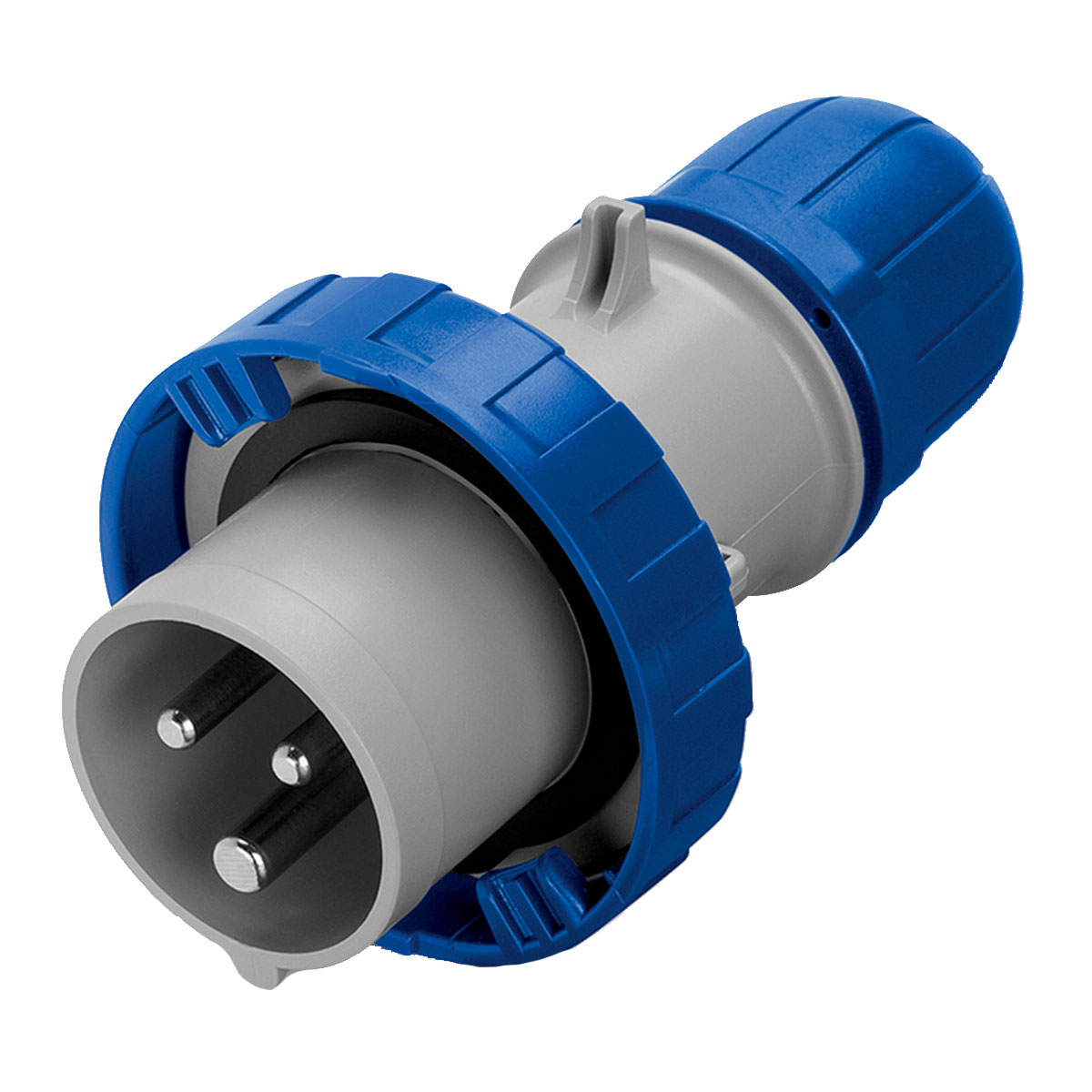 FICHA INDUSTRIAL MACHO IP67 2P+T 32A SCAME OPTIMA 220V