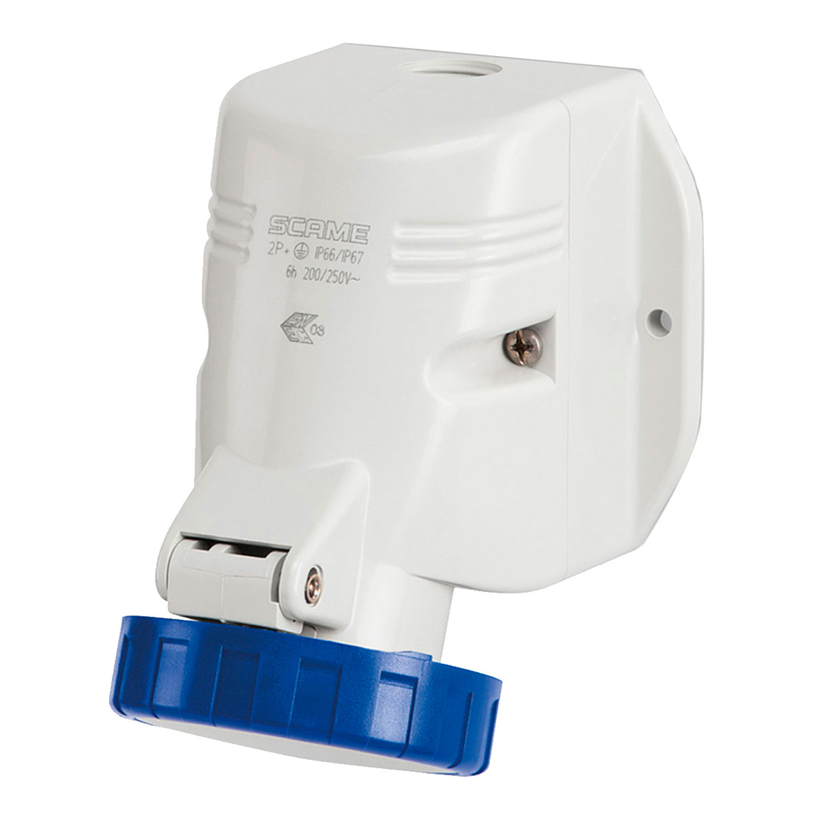 BASE APLICAR HEMBRA IP67 2P+T 32A SCAME OPTIMA 220V