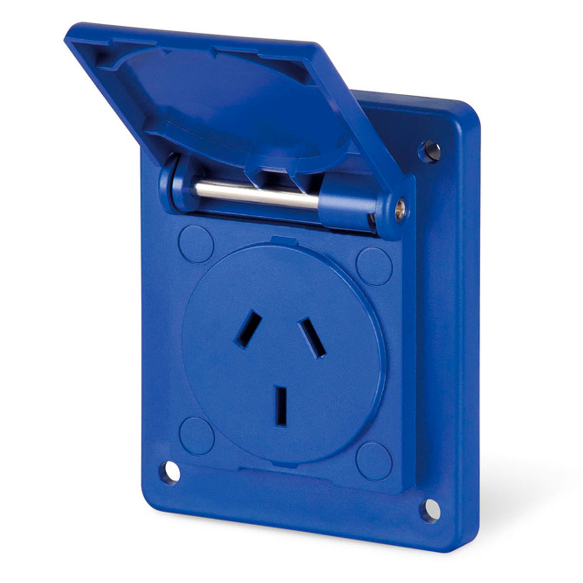 TOMA EMBUTIR 10A SCAME IP54 2P+T 220V 70X87MM