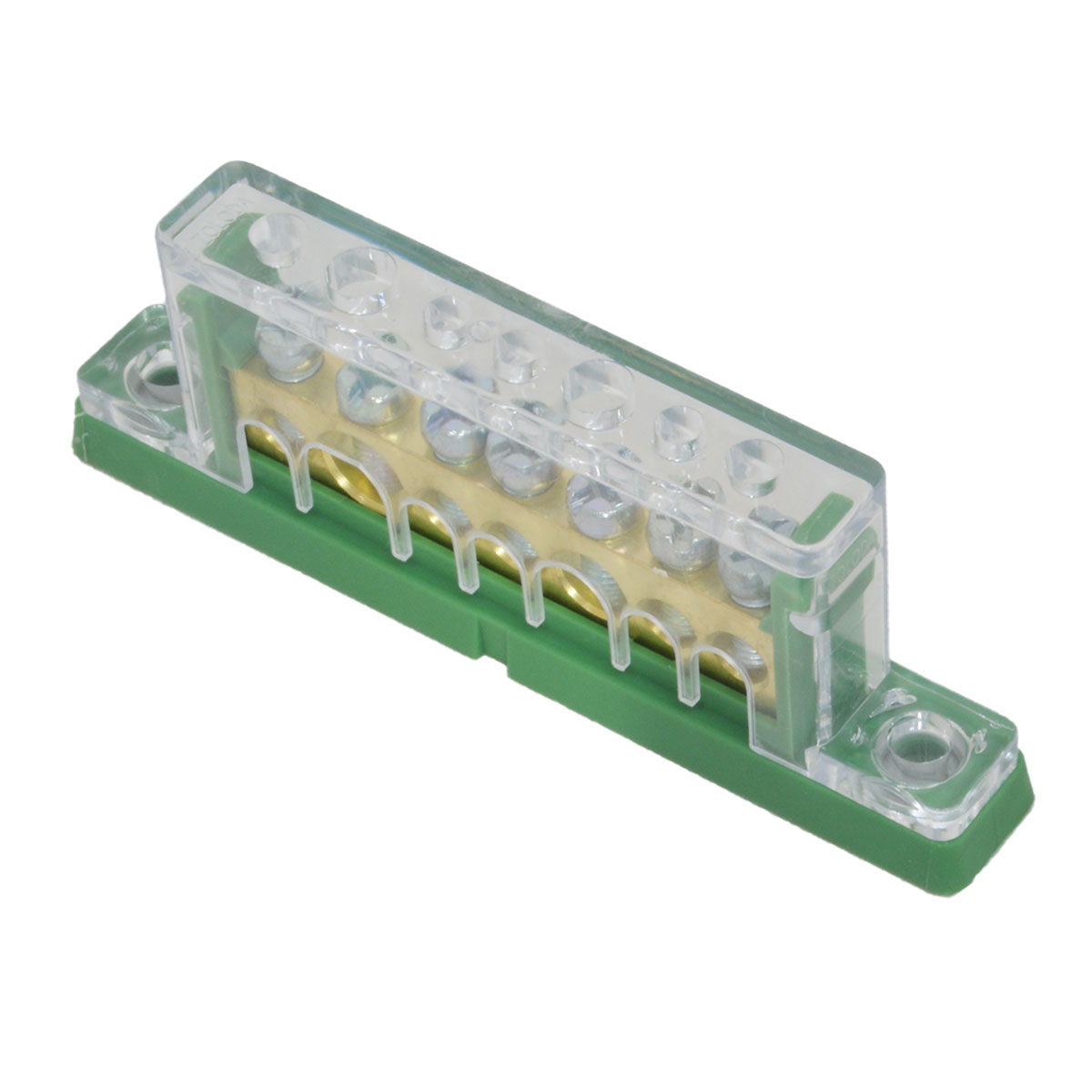 BORNERA REPARTIDORA ZOLODA 7 POLOS VERDE