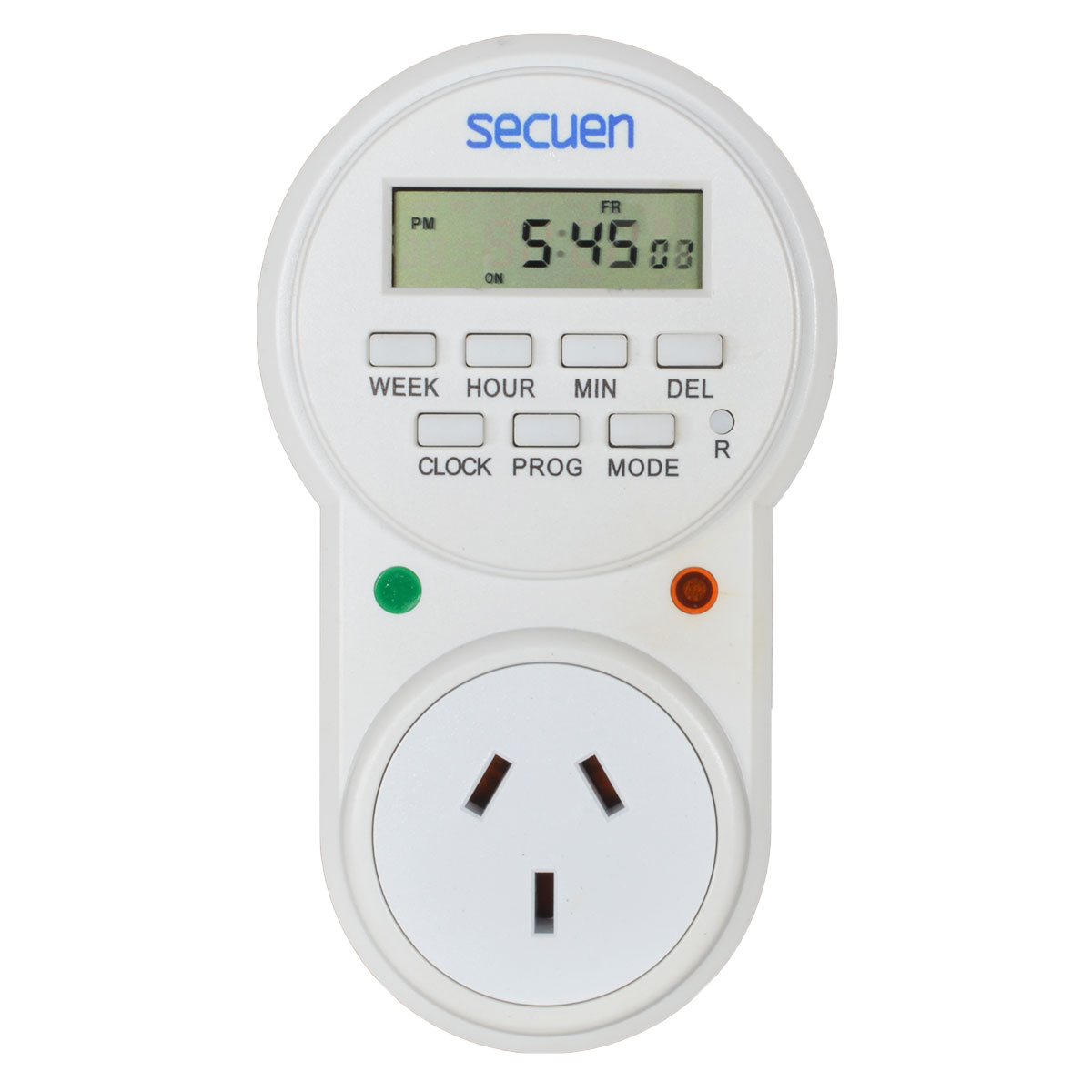 TIMER DIGITAL PROGRAMABLE ENCHUFE 10A SECUEN
