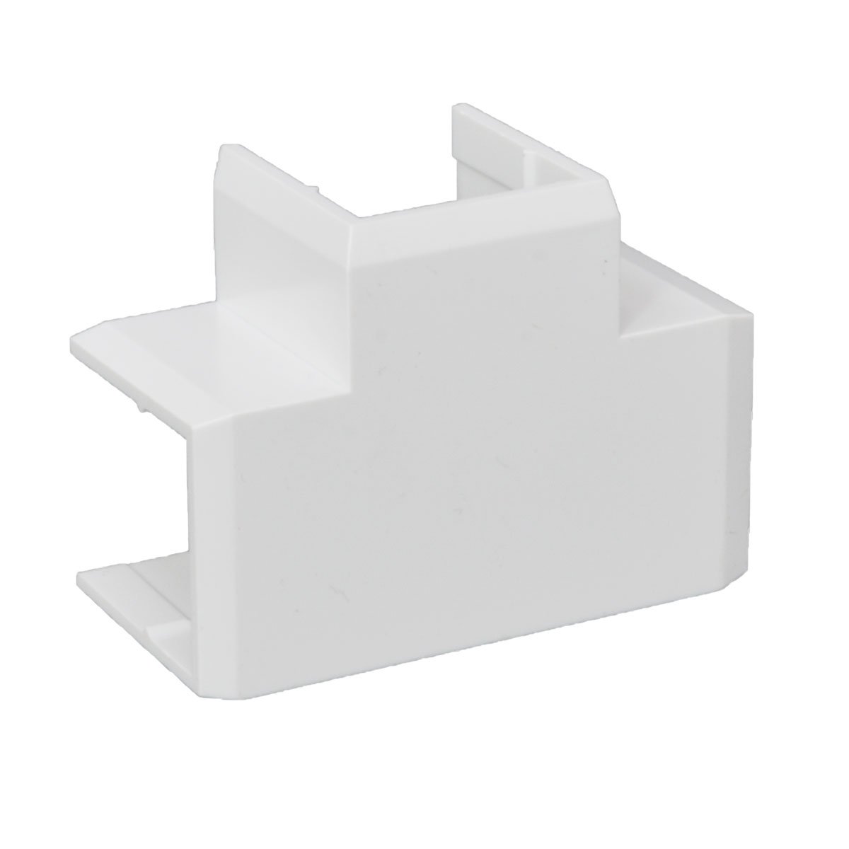 PACK X10 UNION T PLANA CABLECANAL 18X21MM BLANCO ZOLODA