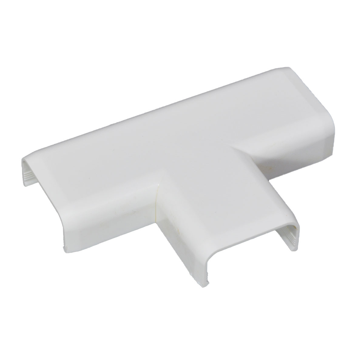 PACK X10 UNION T PLANA CABLECANAL 20X10MM BLANCO ZOLODA