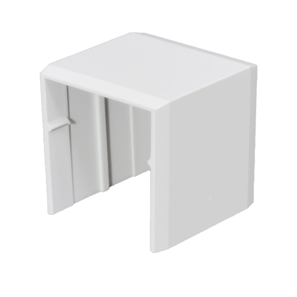 PACK X10 UNION RECTA CABLECANAL 27X30MM BLANCO ZOLODA