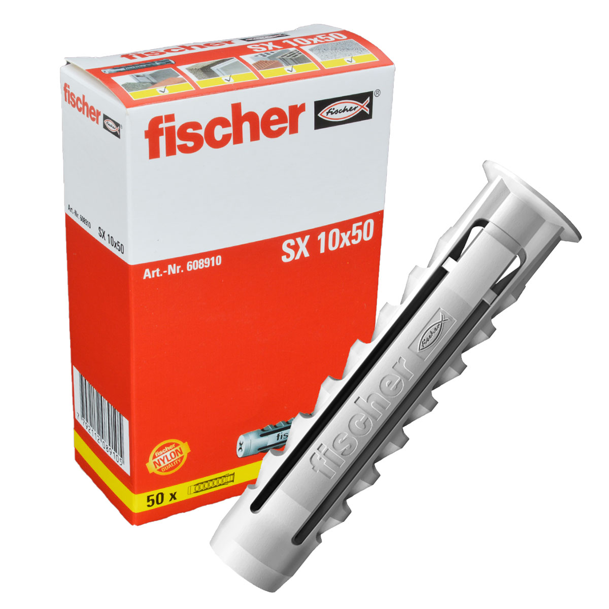 TARUGO SX 10 CAJA X50 FISCHER