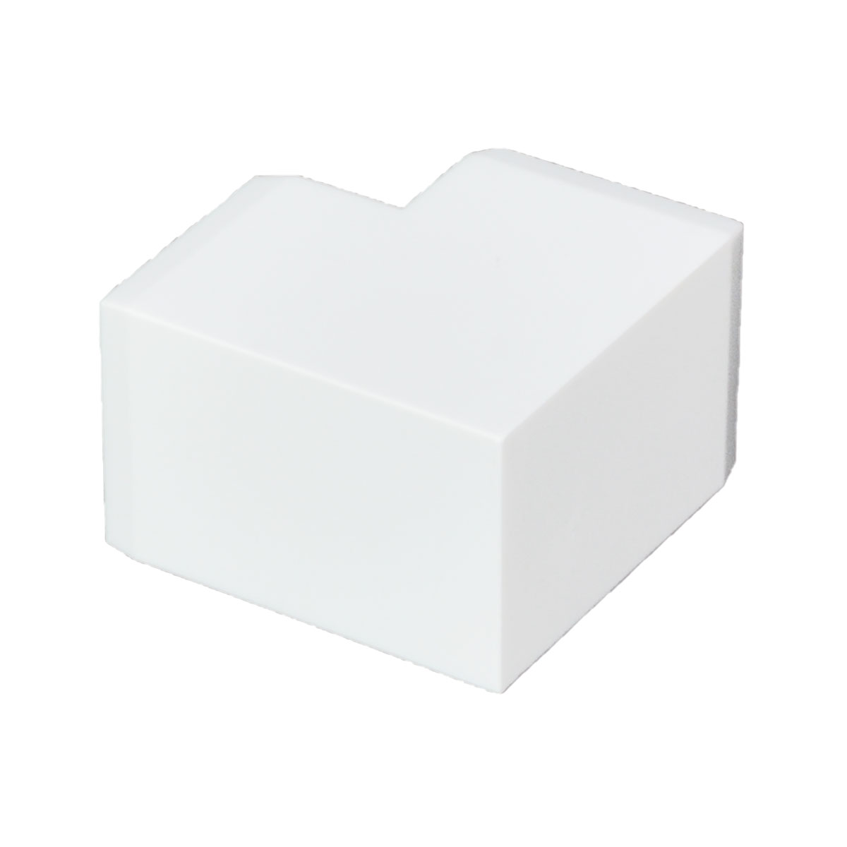 PACK X10 CURVA PLANA CABLECANAL 18X21MM BLANCO ZOLODA