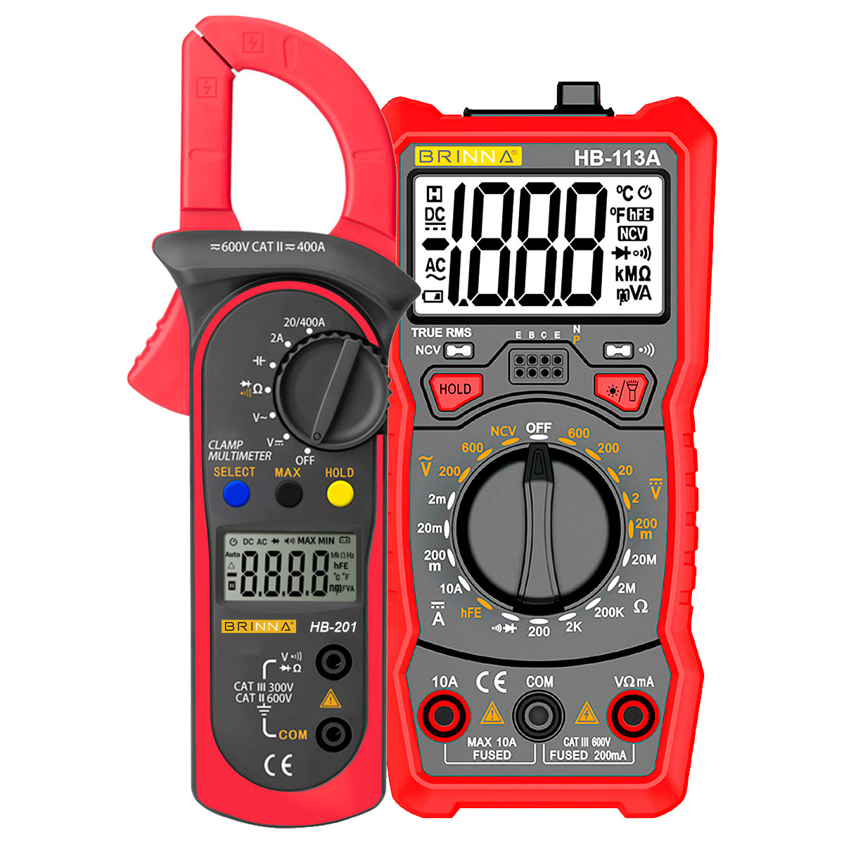 MULTIMETRO HB-113A + PINZA AMPEROMETRICA HB-201