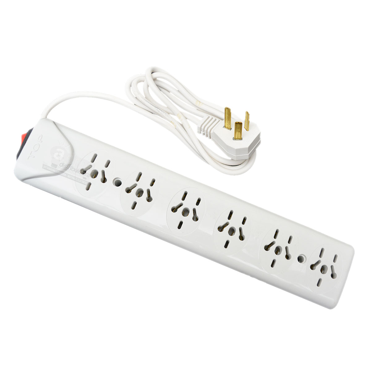 ZAPATILLA 6 TOMAS C/ INTERRUPTOR Y CABLE TAAD