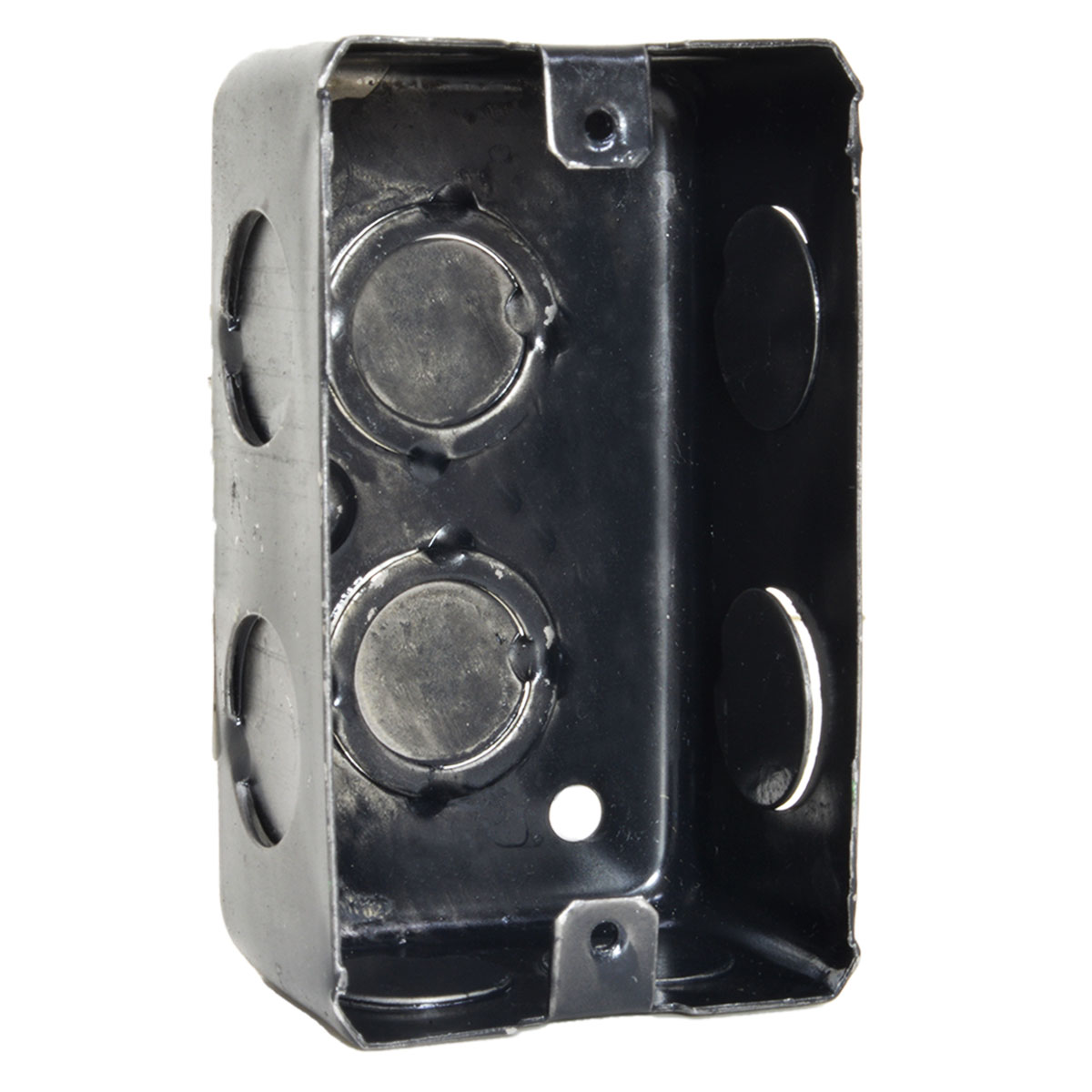 CAJA RECTANGULAR 10X5 HIERRO NEGRA AG
