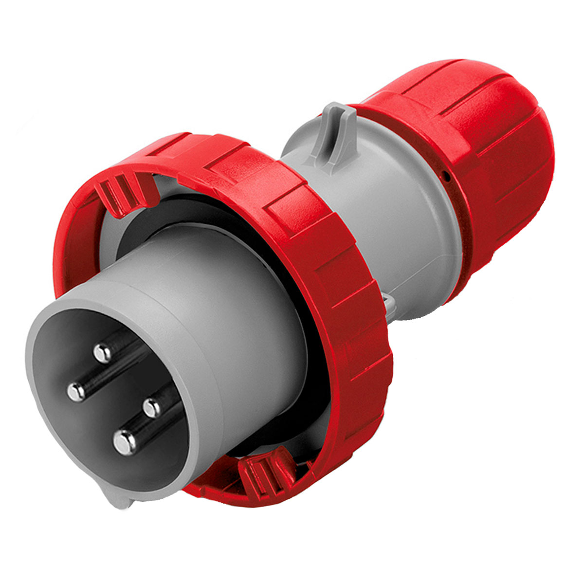 FICHA INDUSTRIAL MACHO IP67 3P+T 32A SCAME OPTIMA 380V