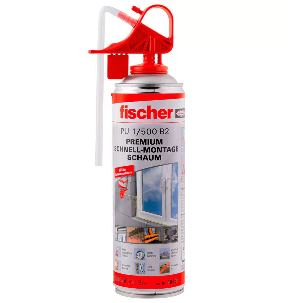 ESPUMA POLIURETANO FISCHER PU 1/500
