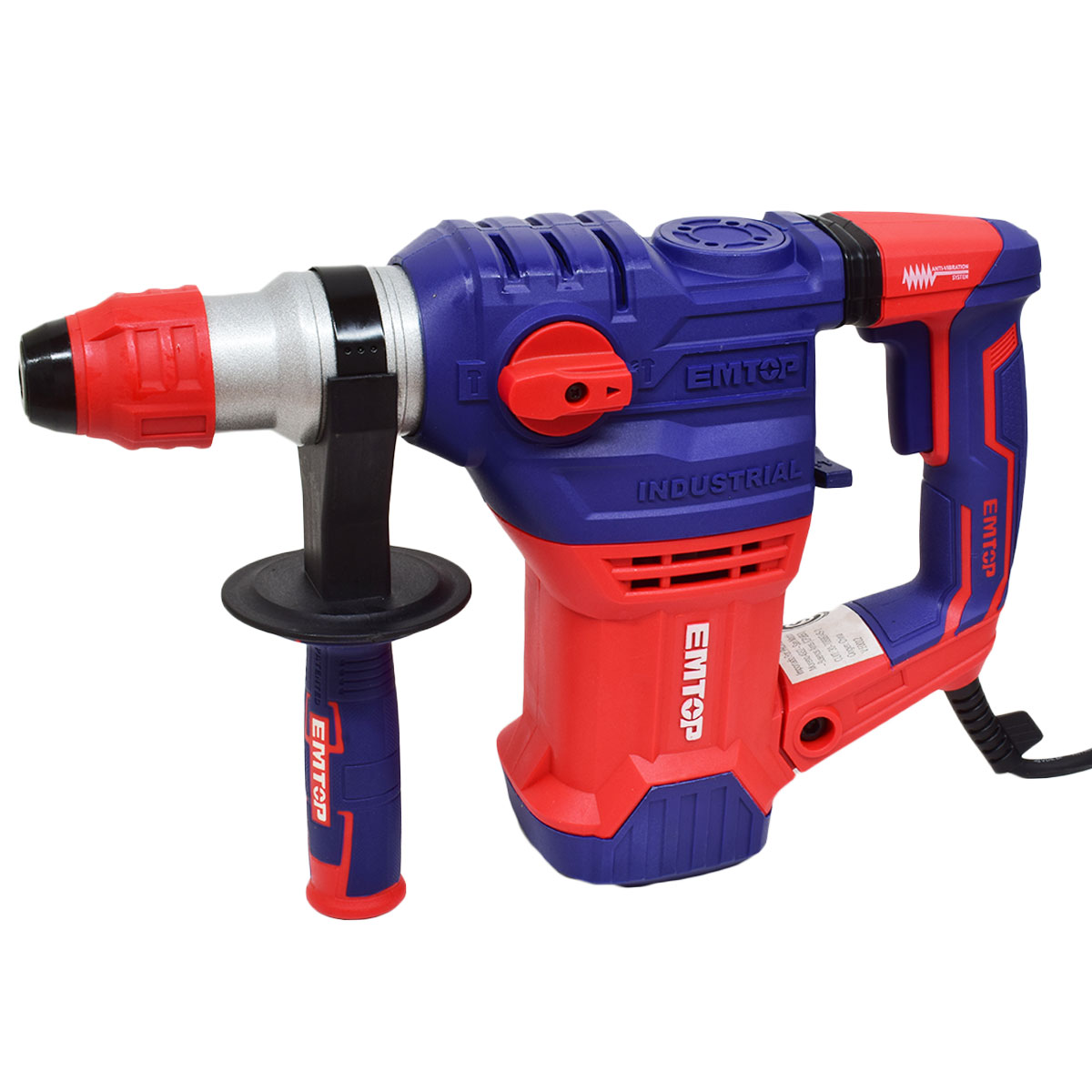 ROTOMARTILLO 1500W 850RPM C/VALIJA EMTOP