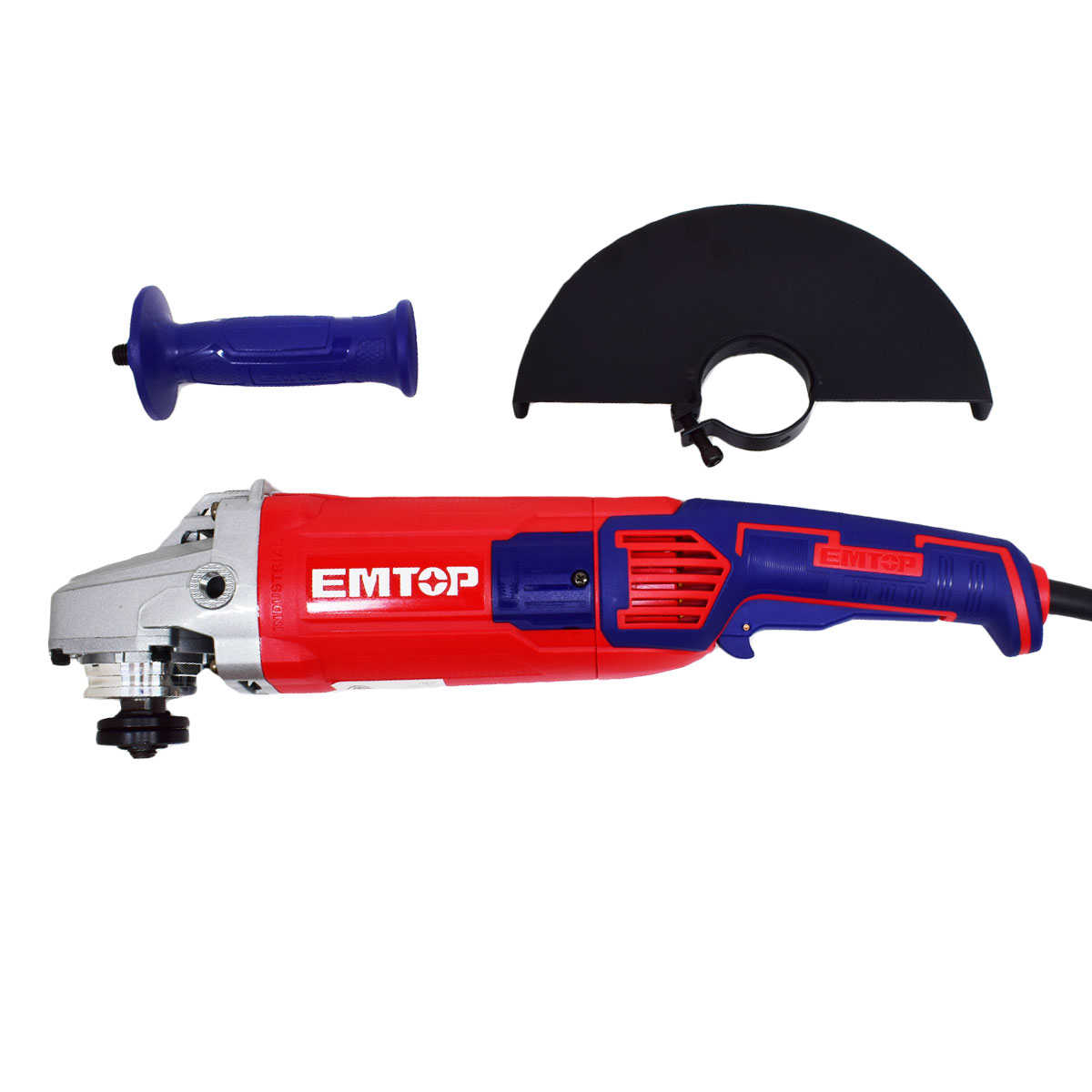 AMOLADORA ANGULAR 180MM 8450RPM 2000W C/CARBON EXTRA EMTOP