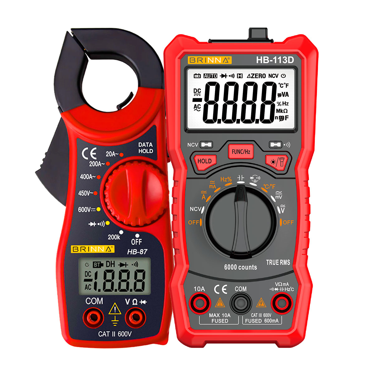 MULTIMETRO HB-113D + PINZA AMPEROMETRICA HB-87