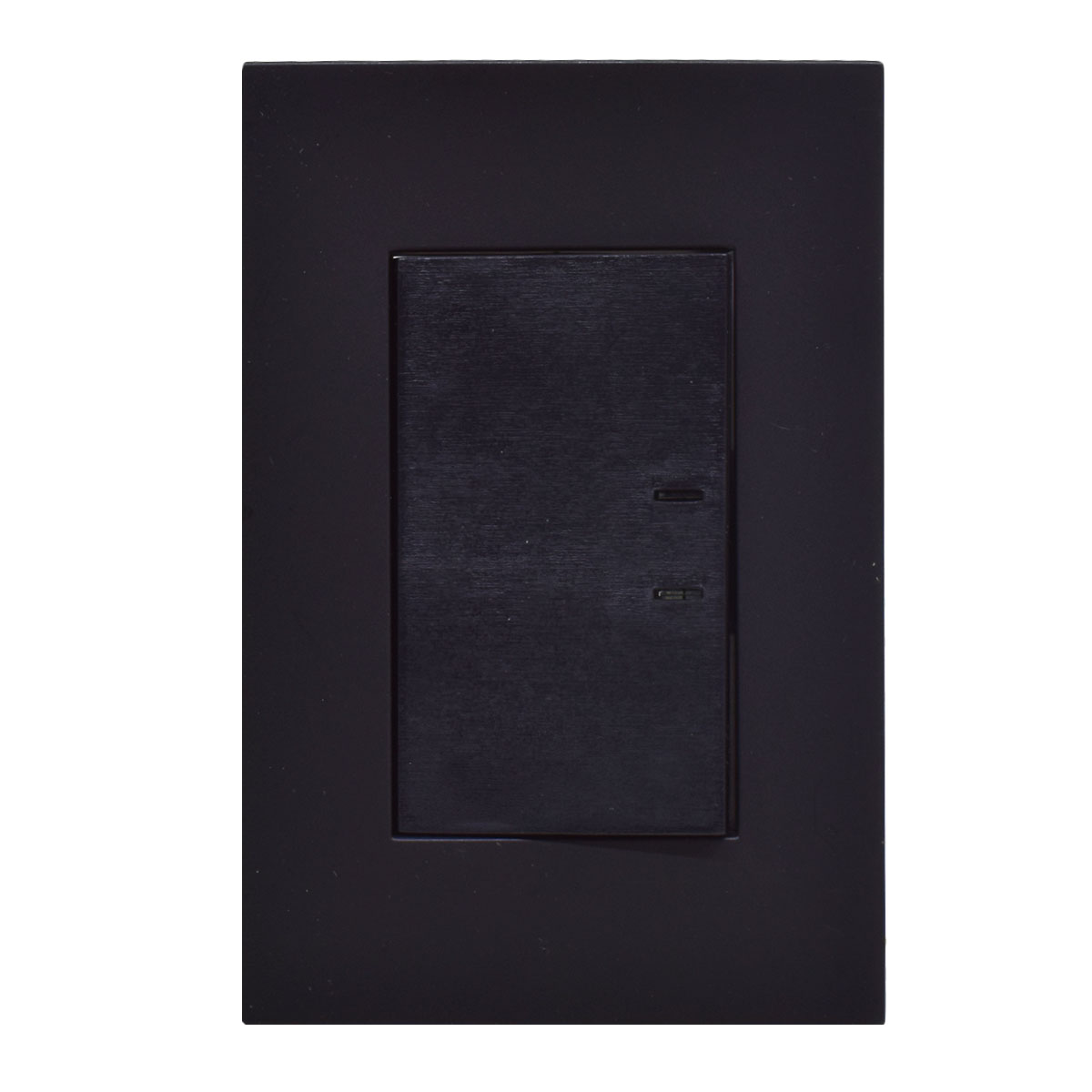 BASTIDOR TAPA TECLON SIMPLE ARMADA NEGRO JELUZ PLATINUM