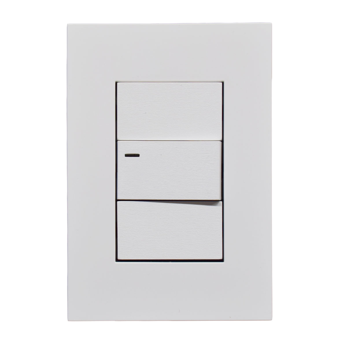 BASTIDOR TAPA PUNTO COMBINACION ARMADA BLANCO JELUZ PLATINUM