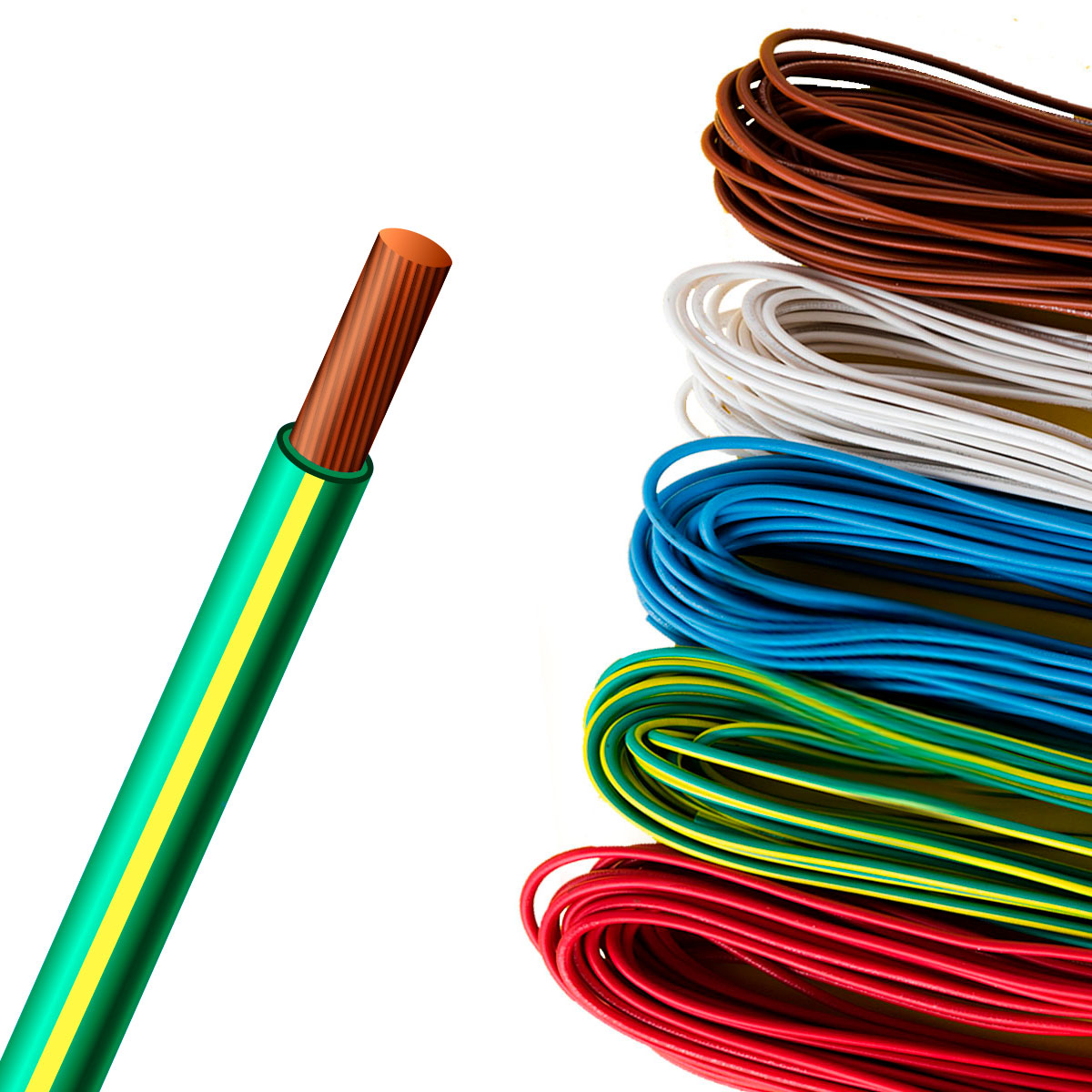 CABLE UNIPOLAR 16MM V/A X METRO MH