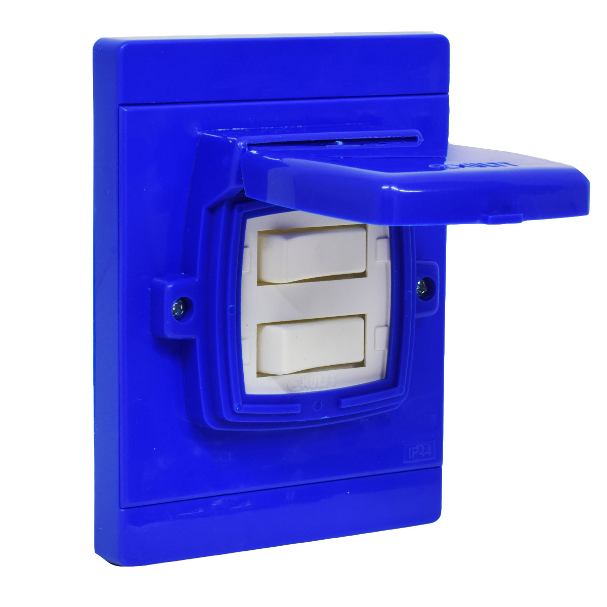 CAJA CAPSULADA P/CAJA RECTANGULAR 2 PUNTOS AZUL EXULTT