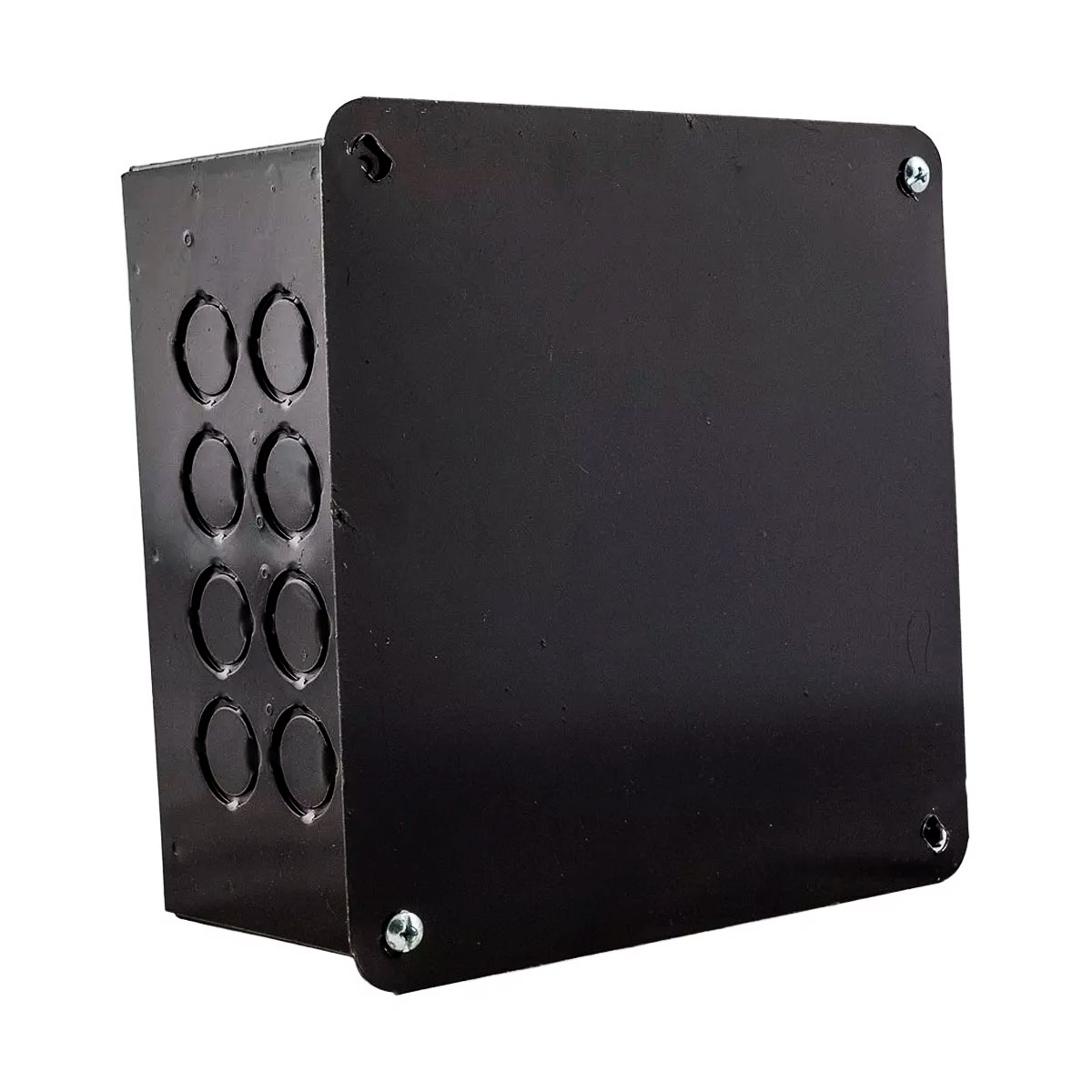 CAJA DE PASE DERIVACION 15X15X8 HIERRO NEGRA AG