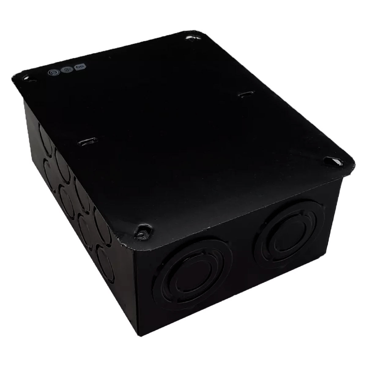 CAJA DE PASE DERIVACION 15X20X8 HIERRO NEGRA AG