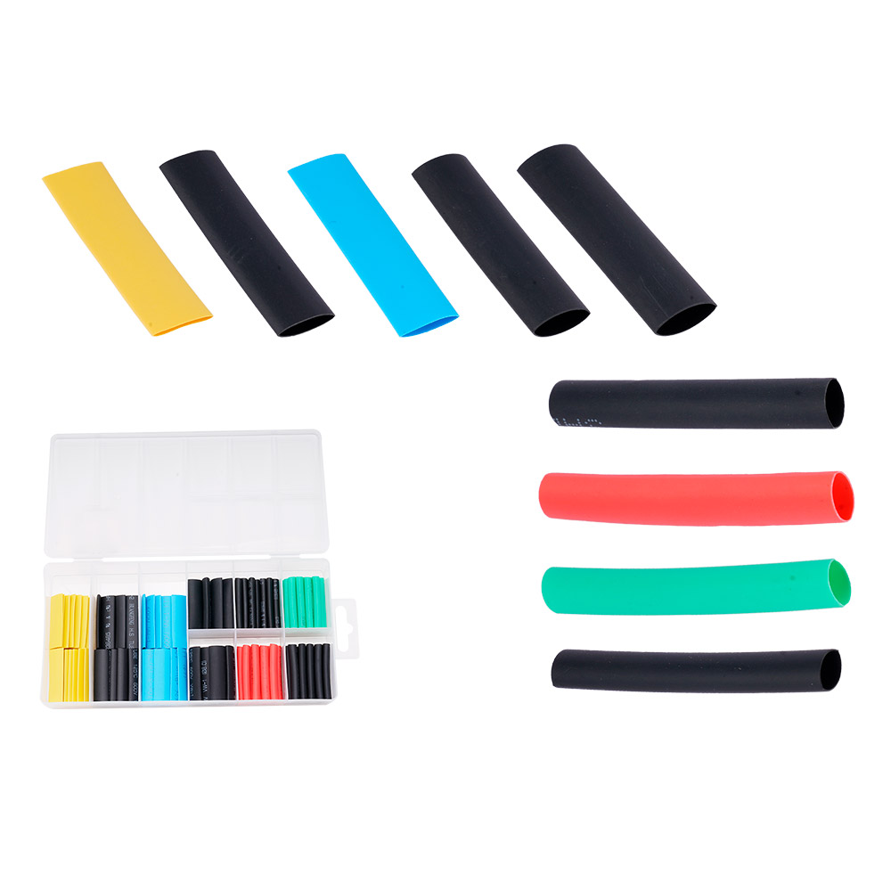 KIT DE TUBOS TERMOCONTRAIBLES DE 120 PIEZAS JADEVER
